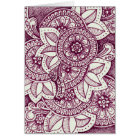 Félicitations Diplômée Damask Indian Mandala Merci