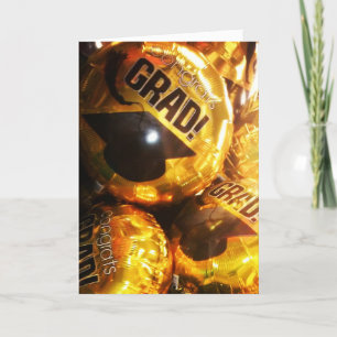 "FÉLICITATIONS GRAD !" Carte de félicitations