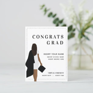 Félicitations Grad Faire-part de graduation