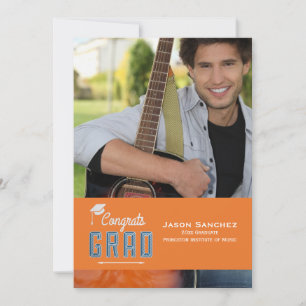 Félicitations Grad Photo Faire-part Grad