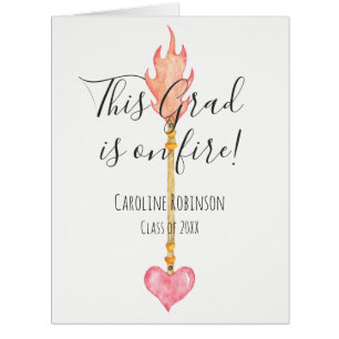 Félicitations Grand Moderne Élégant Rose Girly Hea