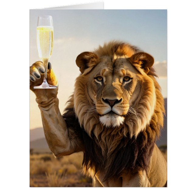 Félicitations Lion (Devant)
