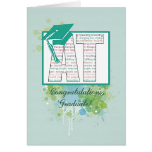 Félicitations pour la Graduation Art Therapy, AT C
