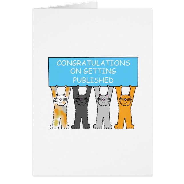 Félicitations pour la publication (Devant)