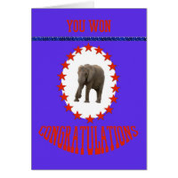 Félicitations pour la victoire électorale avec Ele