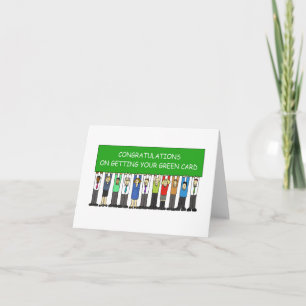 Félicitations pour l'obtention de votre carte vert