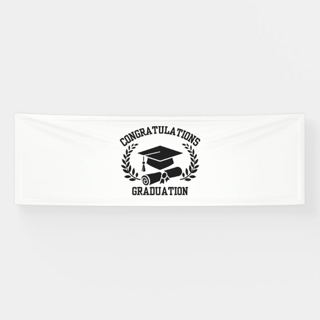 Félicitations pour l'obtention du diplôme Bannière (Horizontal)