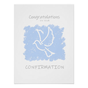 Félicitations pour votre affiche de confirmation