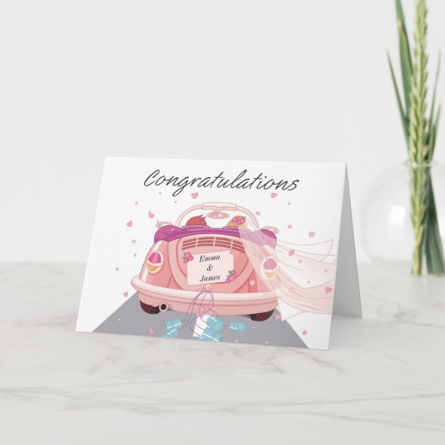 Félicitations Pour Votre Carte Personnalisée Maria (Devant)