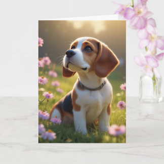 Félicitations pour votre nouvelle carte beagle