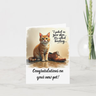 Félicitations pour votre nouvelle carte d'animal d
