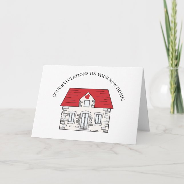 Félicitations pour votre nouvelle carte de visite (Devant)