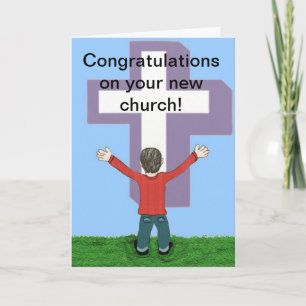 Félicitations pour votre nouvelle carte église