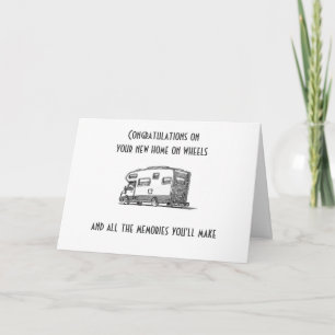 FÉLICITATIONS SUR LA CARTE "VOTRE NOUVELLE MAISON 