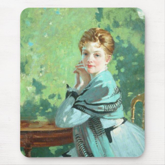 Felicity (by George Henry) Mouse Pad (Front)