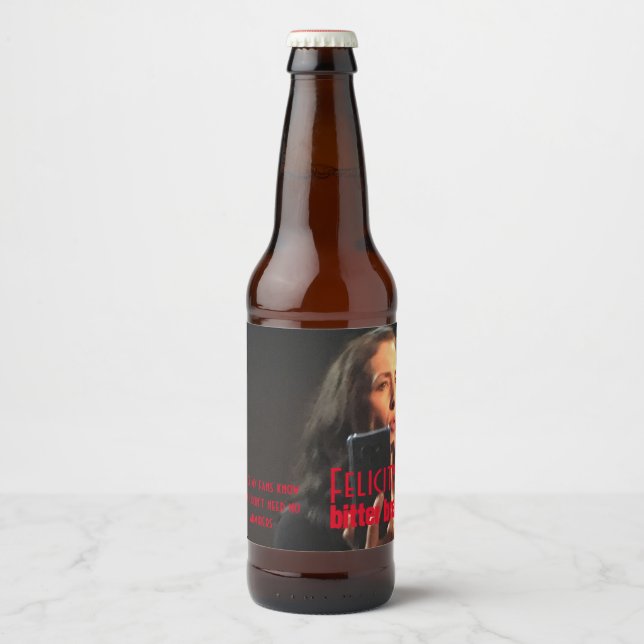 Felicity's Bitter Brew Label (Front)