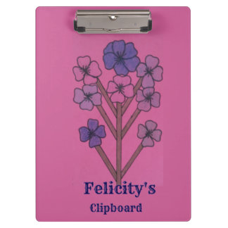 Felicity's  clipboard