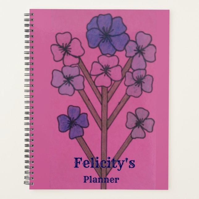 Felicity's  planner (Front)