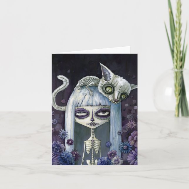 Felina de los muertos card (Front)