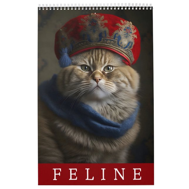 Feline Cat Calendar (Cover)