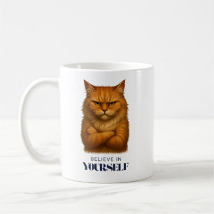 Feline Confidence Coffee Mug