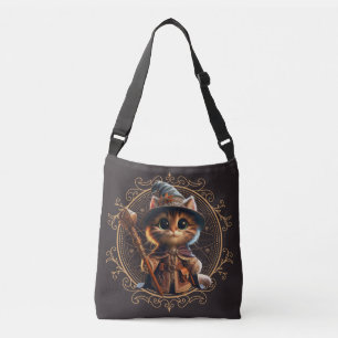 Feline Fantasy Adventure Crossbody Bag