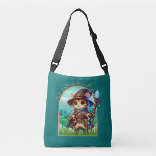 Feline Fantasy Adventure Crossbody Bag
