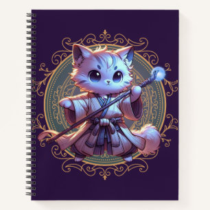 Feline Fantasy Adventure Notebook