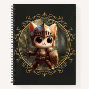 Feline Fantasy Adventure Notebook