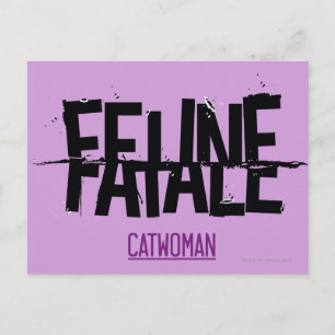 Feline Fatale Postcard