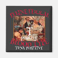 FELINE FERRAL CAT BLOOD TYPE T TUNA POSITIVE