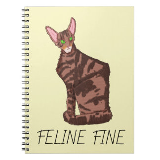 Feline Fine Notebook