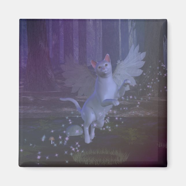 Feline Flight Magnet (Front)