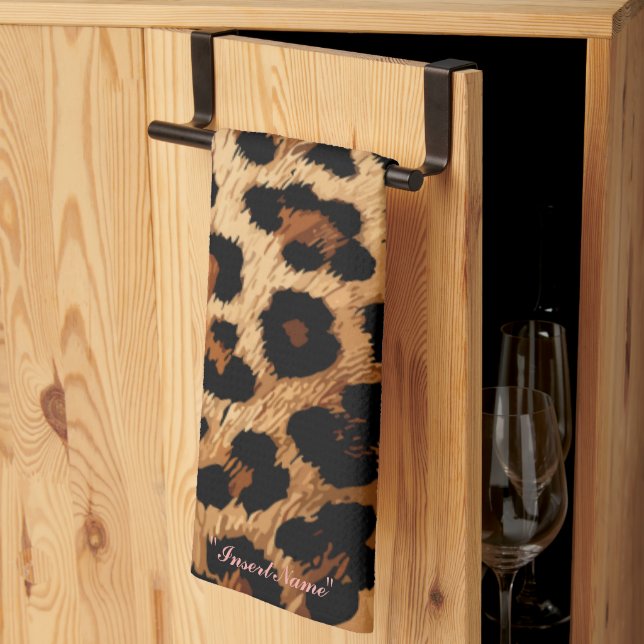 Feline Freckles Kitchen Towel (Thirds Fold)