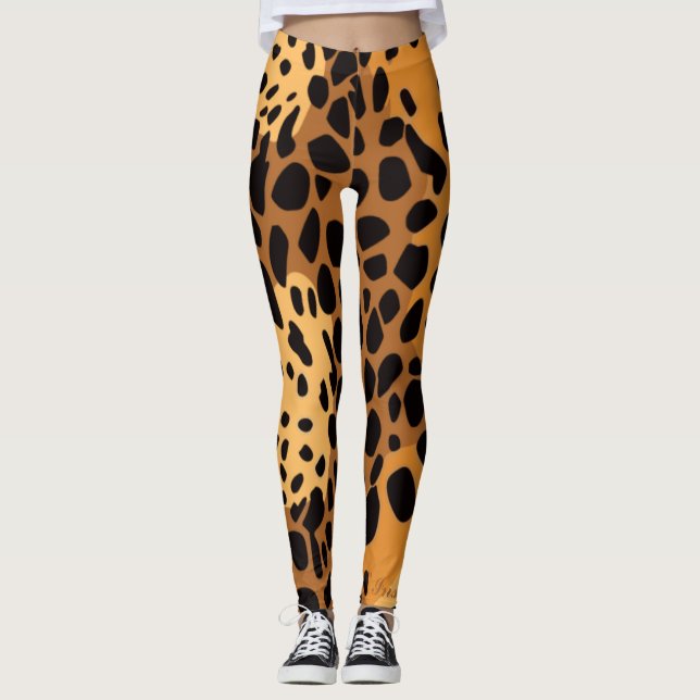 Feline Freckles Leggings (Front)