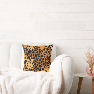 Feline Freckles Throw Pillow
