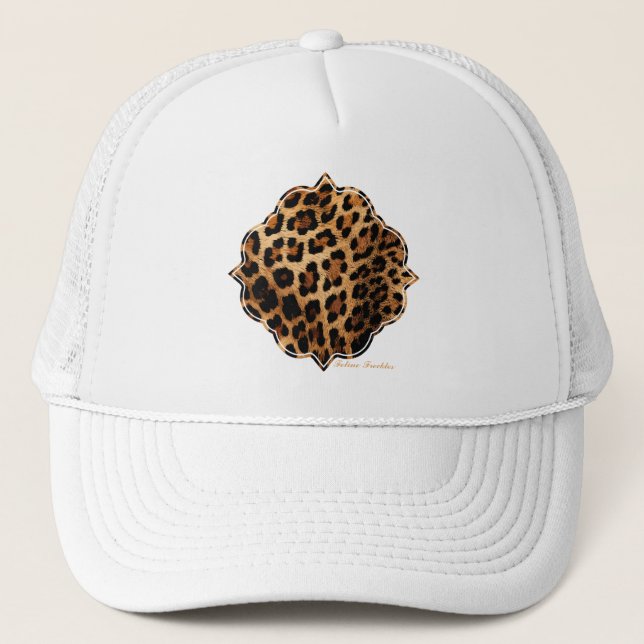 Feline Freckles Trucker Hat (Front)