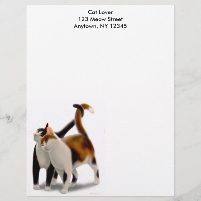 Feline Friends Letterhead (Front)