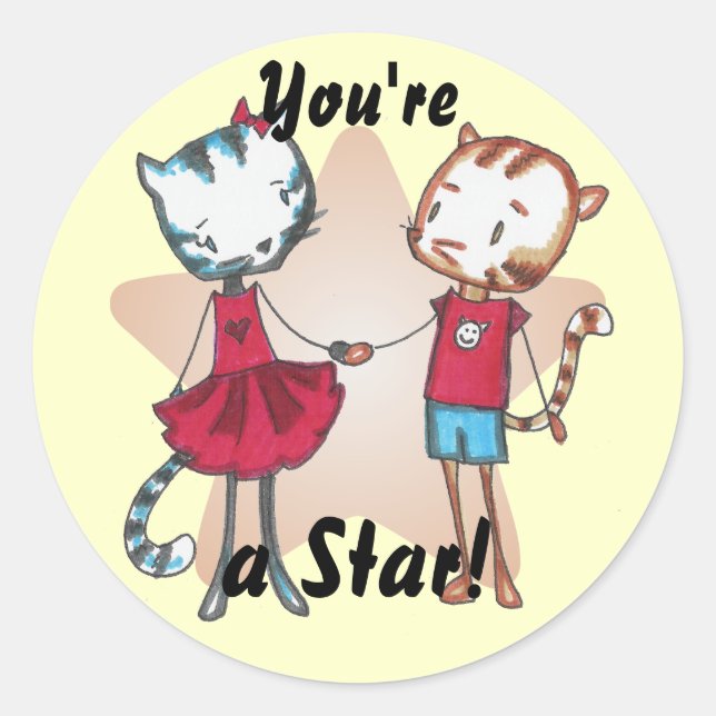 Feline Friends Stickers (Front)