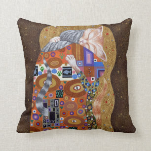 Feline Fulfilment 2011 Throw Pillow