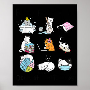 Feline Fun Cat Functional Occupational Therapy Ot  Poster