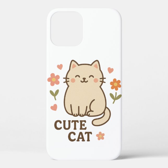 Feline in Bloom Case-Mate iPhone Case (Back)