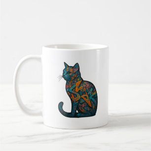Feline Inferno   Coffee Mug
