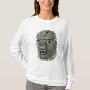 Feline mask of a man, from Oaxaca, Pre-Columbian T-Shirt
