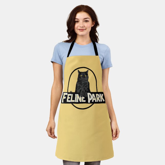 Feline Park Apron (Worn)
