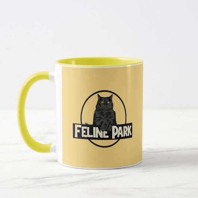 Feline Park Mug (Left)