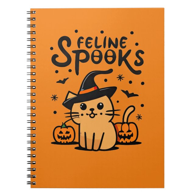 Feline Spooks Notebook (Front)