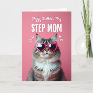 Feline Step Mom Day Art Card