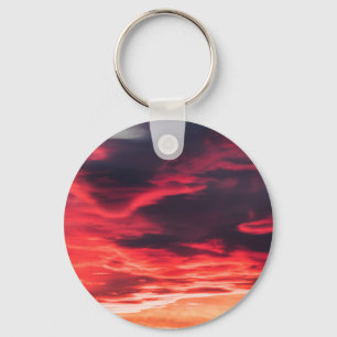 feline wave keychain