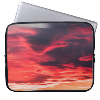 feline wave laptop sleeve